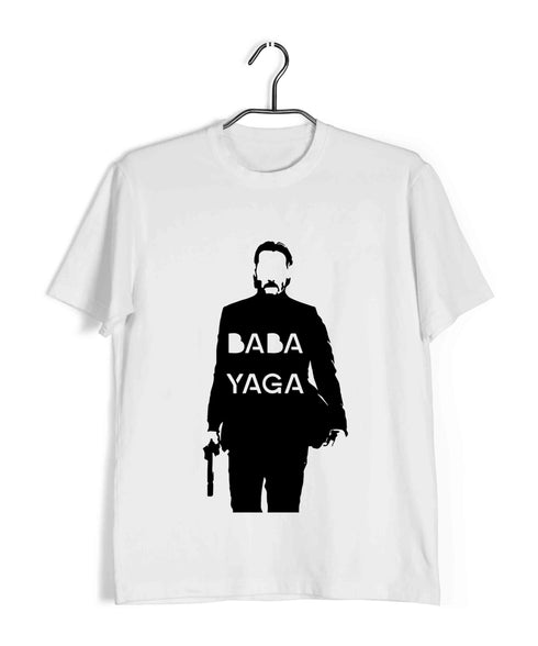 John Wick Movies Hollywood JOHN WICK BABA YAGA Custom Printed Graphic Design T-Shirt for Women